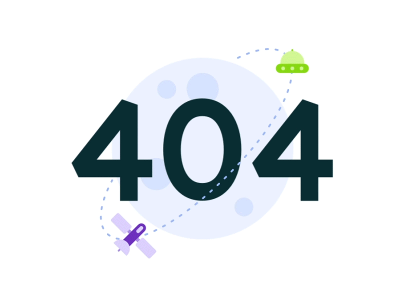 404 Error Illustration